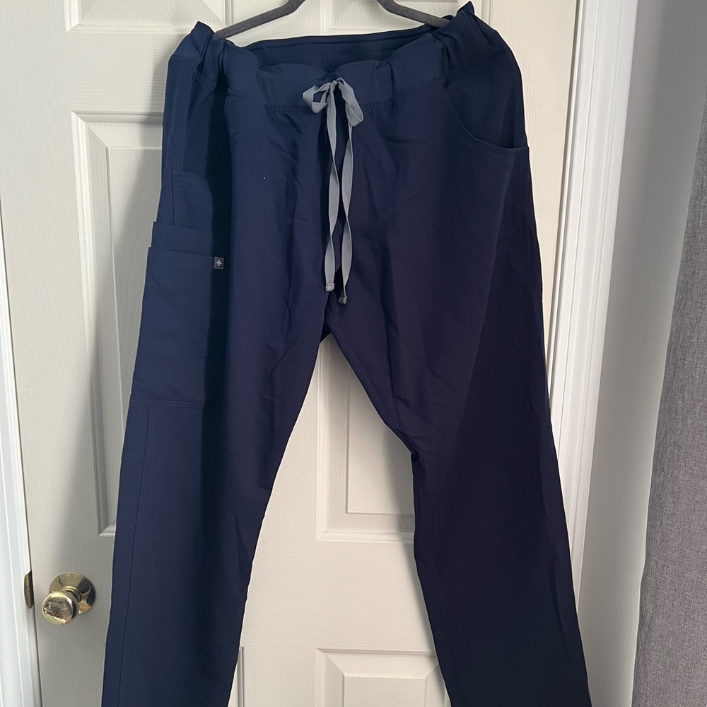 Navy Figs Scrub Pants - XL Tall